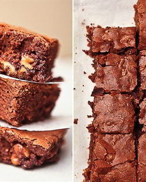 Шоколадные брауни с грецкими орехами