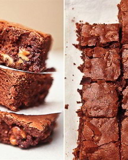 Рецепт шоколадных брауни с грецкими орехами