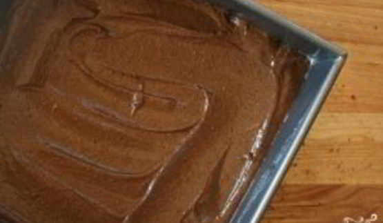 шоколадные пирожные с фасолью и авокадо