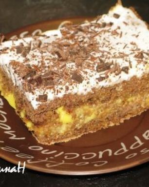 Шоколадные пирожные с цитрусовой прослойкой