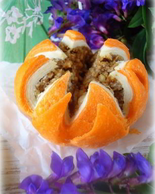 Слоеное пирожное Лотос