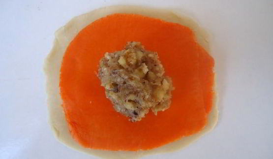 слоеное пирожное лотос