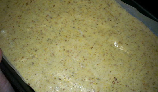 трижды миндальное пирожное