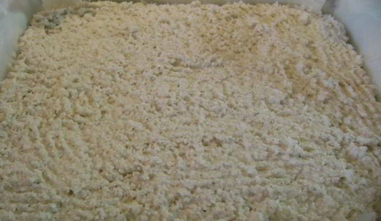 творожно-кокосовые пирожные