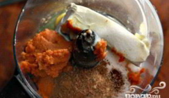 тыквенно-сливочные пирожные