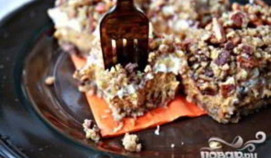 тыквенно-сливочные пирожные