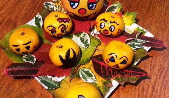 тыквенное пирожное с грецким орехом