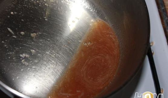 яблочно-финиковое пирожное