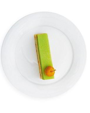 Яблочное пирожное