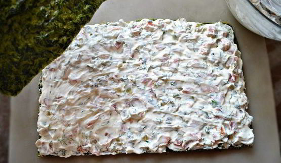 закусочные пирожные из лосося и шпината семужкин каприз