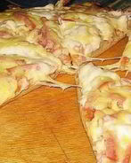 Быстрая пицца на сковороде