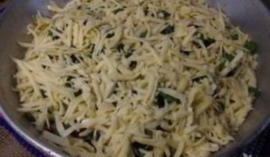 деревенская пицца с картошкой