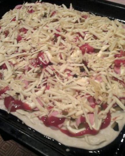 Рецепт домашней пиццы