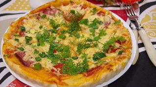 Дрожжевая пицца