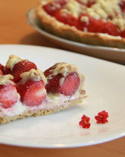 Рецепт клубничной пиццы