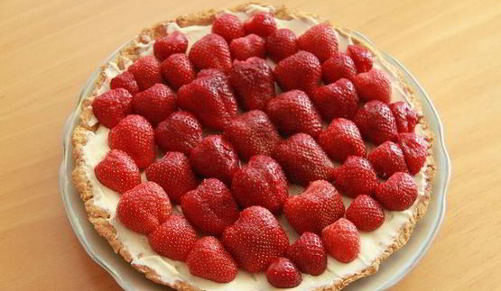 клубничная пицца