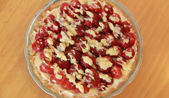 клубничная пицца