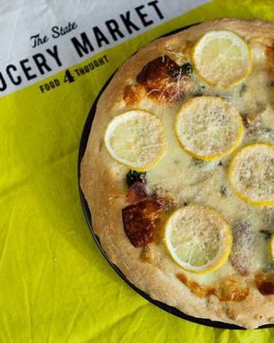 Лимонная пицца