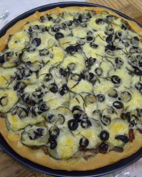 Пицца без дрожжей