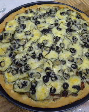 Пицца без дрожжей