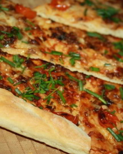 Рецепт пиццы болоньезе