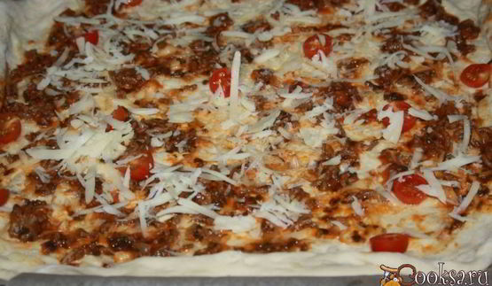 пицца болоньезе