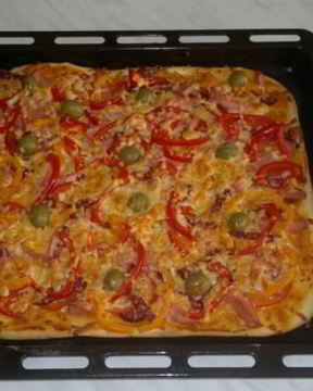 Пицца домашняя