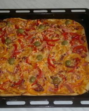 Пицца домашняя