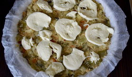 пицца из баклажанов