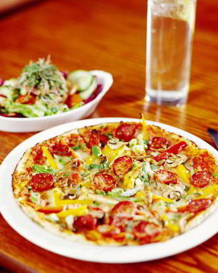 Пицца из лаваша