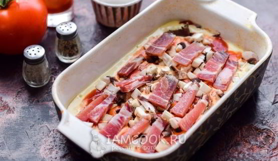 пицца из жидкого теста в духовке