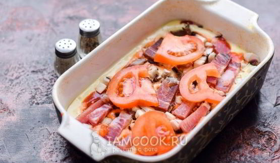 пицца из жидкого теста в духовке