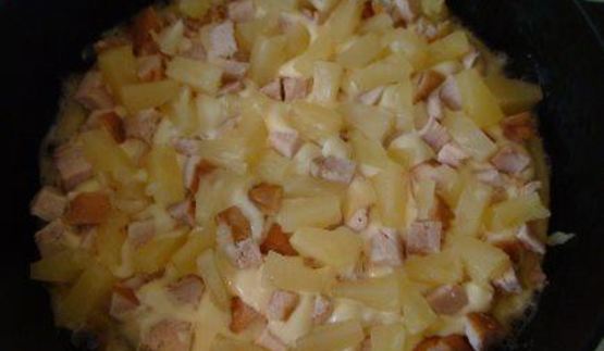 пицца минутка на сковороде