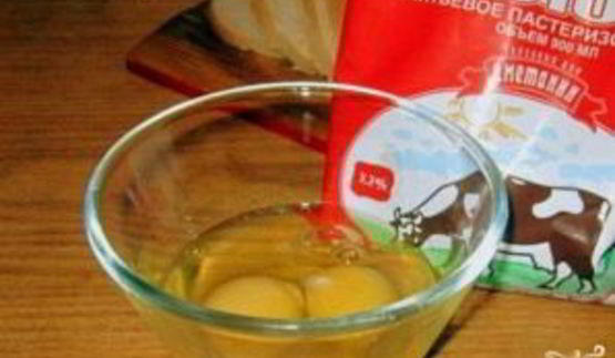 пицца на батоне на сковороде