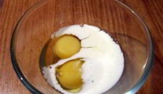 пицца на батоне на сковороде