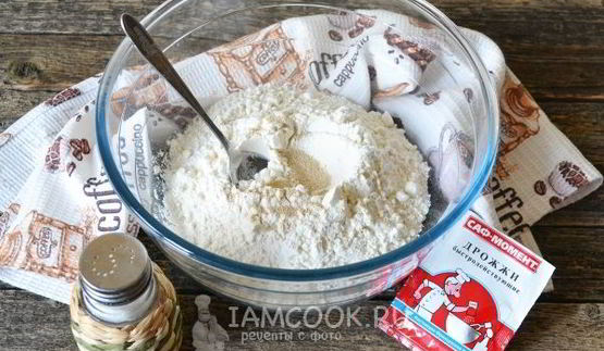 пицца на дрожжевом тесте в духовке