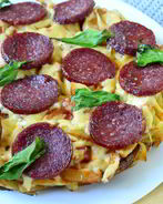 Пицца на картошке фри