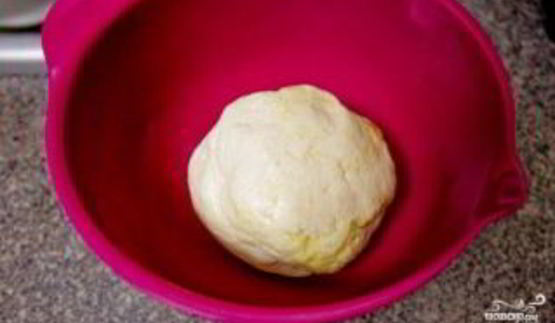 пицца на пышном тесте