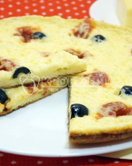 Рецепт пиццы на сковороде