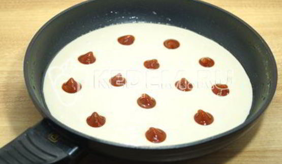 пицца на сковороде