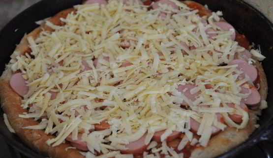 пицца по-дачному без выпечки