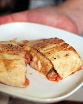 Пицца-рулет