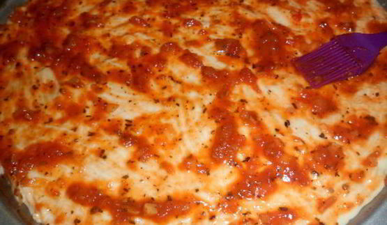 пицца с колбасой и оливками