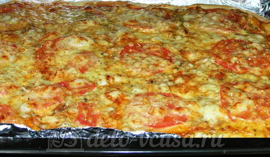 пицца с тунцом