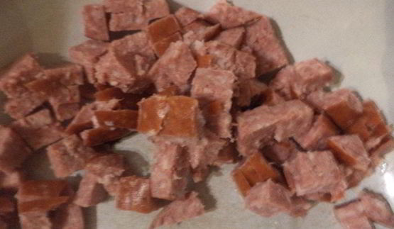 пицца с ветчиной, шампиньонами и сыром