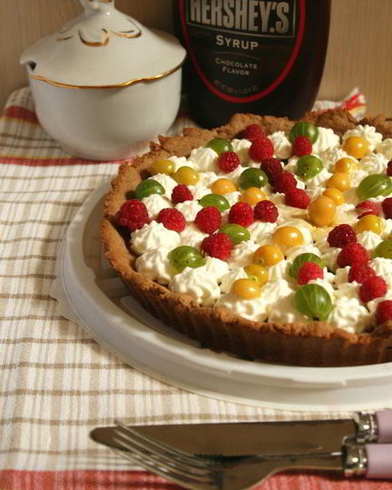 Рецепт пиццы со свежими ягодами