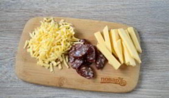 пицца в стиле брецель