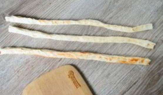 пицца в стиле брецель