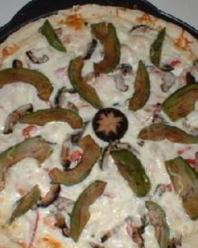 Пицца в Японском стиле