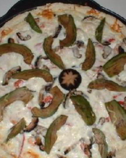 Рецепт пиццы в японском стиле